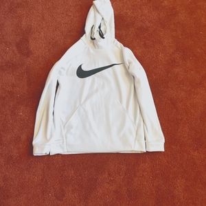 Medium White Nike hoodie